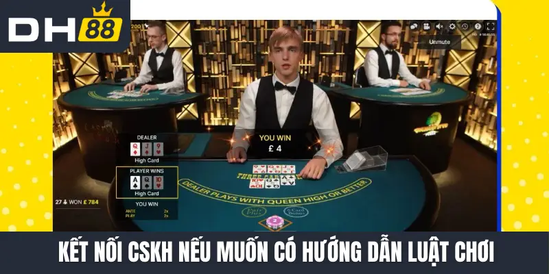 Kết nối CSKH nếu muốn có hướng dẫn luật chơi