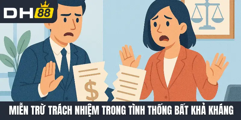 Miễn trừ trách nhiệm trong tình thống bất khả kháng