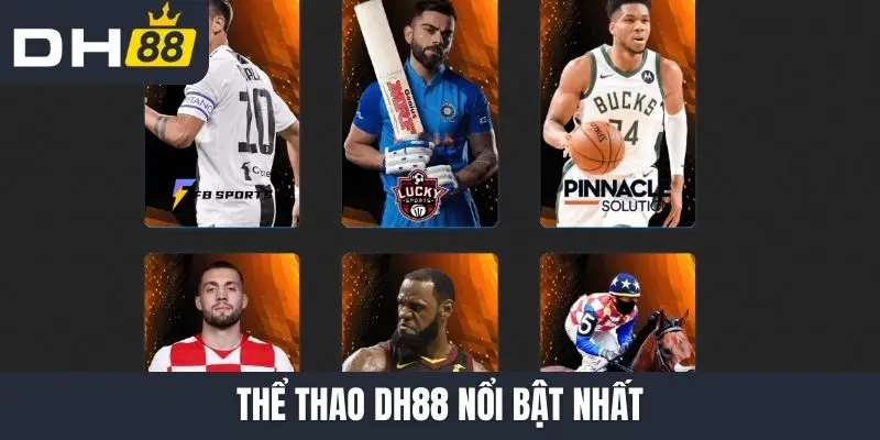 Thể thao DH88 nổi bật nhất